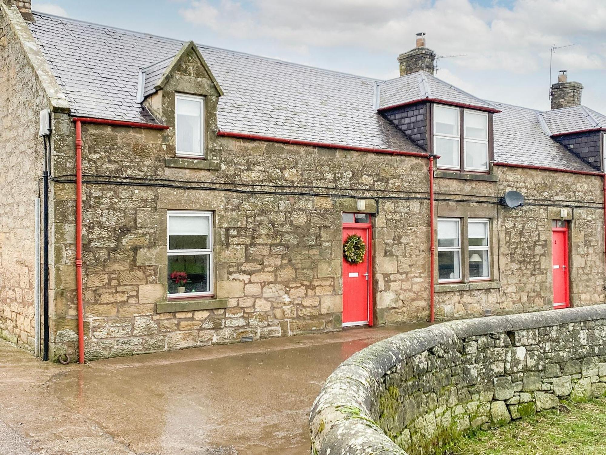 The End Hoose Villa Whitsome Exterior photo